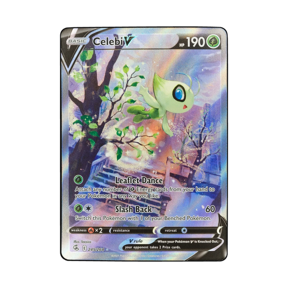 Fake Card Database | 156/264, Gengar V, Fusion Strike | Ungraded