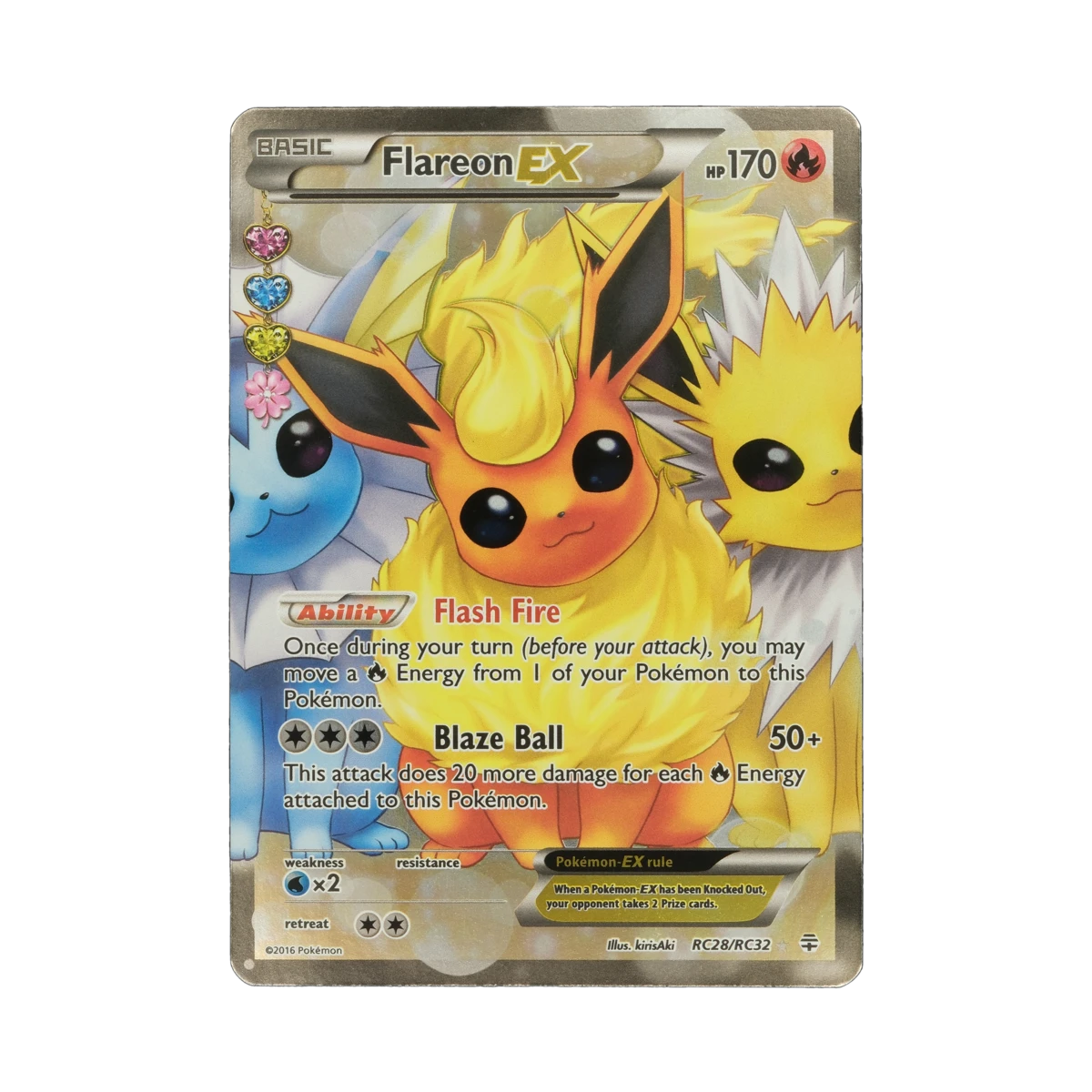 Fake Card Database | RC28/RC32, Flareon-EX, Generations | Ungraded
